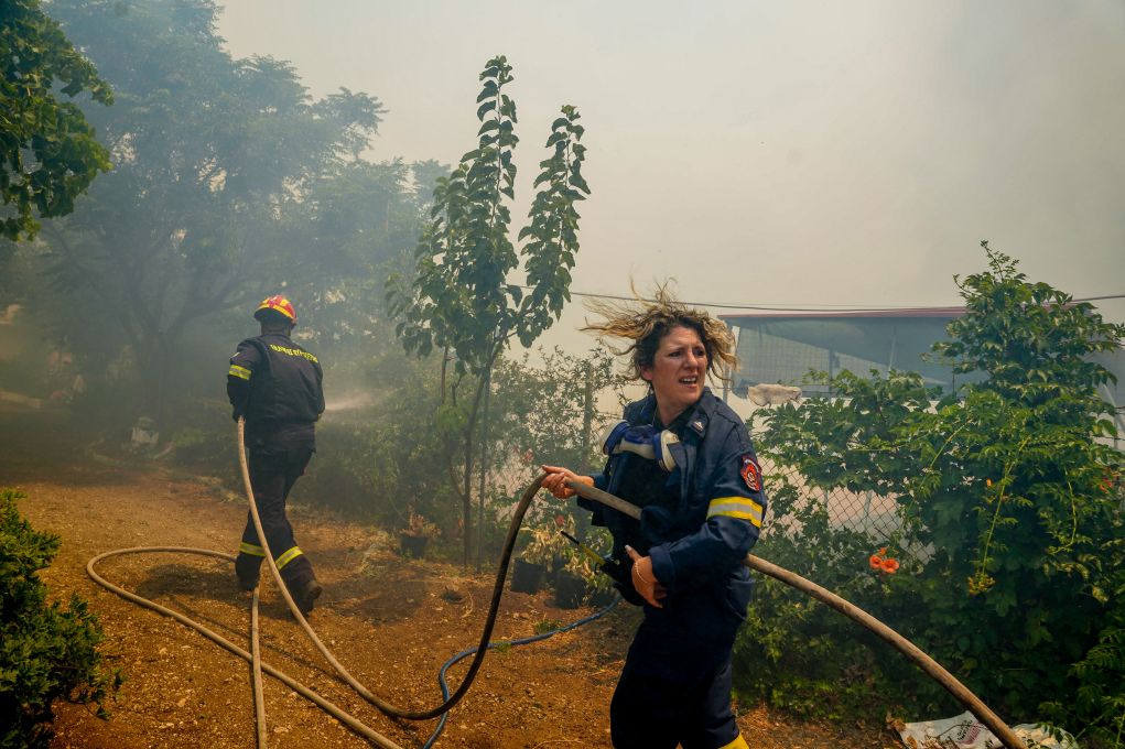 Φωτιά στη Λέσβο: Νέα εντολή για εκκένωση της Βρίσας λόγω ισχυρών αναζωπυρώσεων