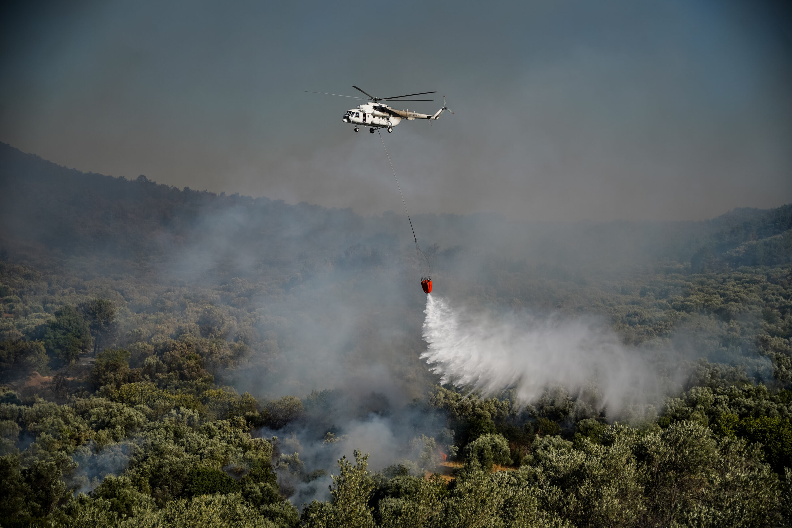 Φωτιά στη Λέσβο: Αναζωπύρωση στο χωριό Βρίσα – Απεγκλωβίστηκαν δύο ηλικιωμένοι