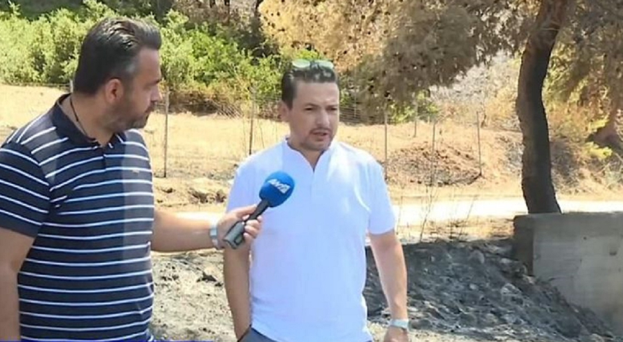 Φωτιά Πεντέλη: Συγκλονίζει η μαρτυρία του ηθοποιού Σταύρου Νικολαΐδη – «Δεν ξέρω τι να πω στο παιδί μου» (vid)