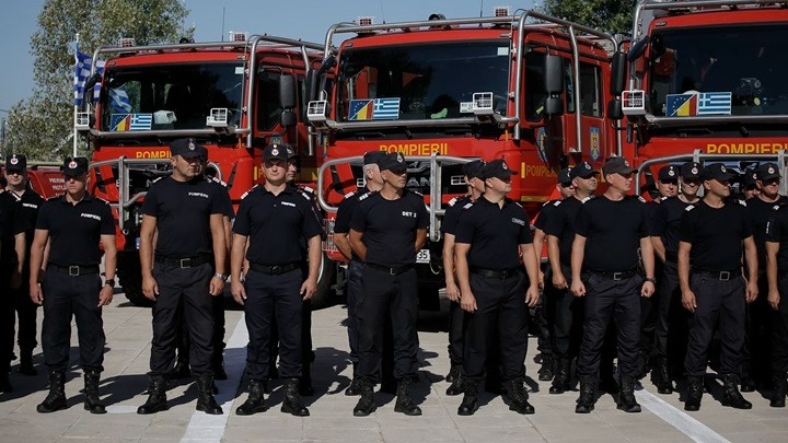 Χρ. Στυλιανίδης: Αποχαιρετούμε τους Ρουμάνους Πυροσβέστες που ενίσχυσαν με τον καλύτερο τρόπο τις δυνάμεις μας