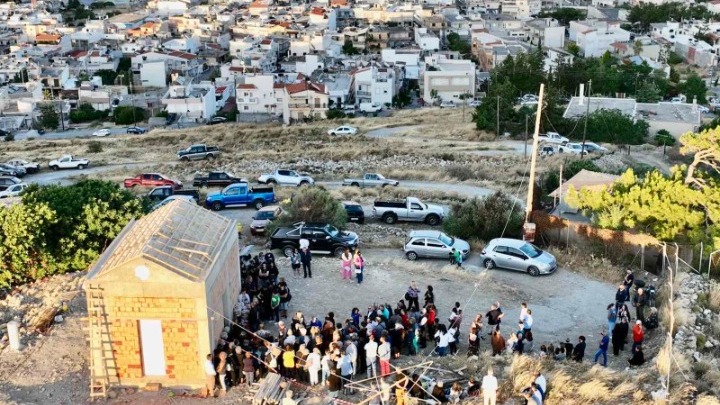Αρκαλοχώρι: Έναν χρόνο μετά τον σεισμό θα γίνουν τα εγκαίνια του ναού που κατέρρευσε