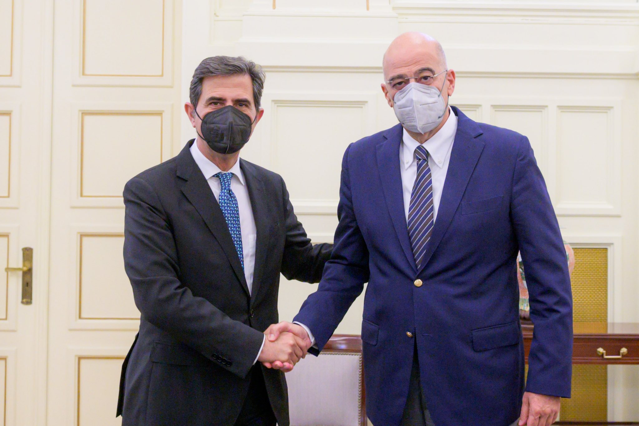 Ν. Δένδιας μετά την ενημέρωση των κομμάτων: Τα εθνικά θέματα να μείνουν έξω από το πεδίο του κομματικού ανταγωνισμού