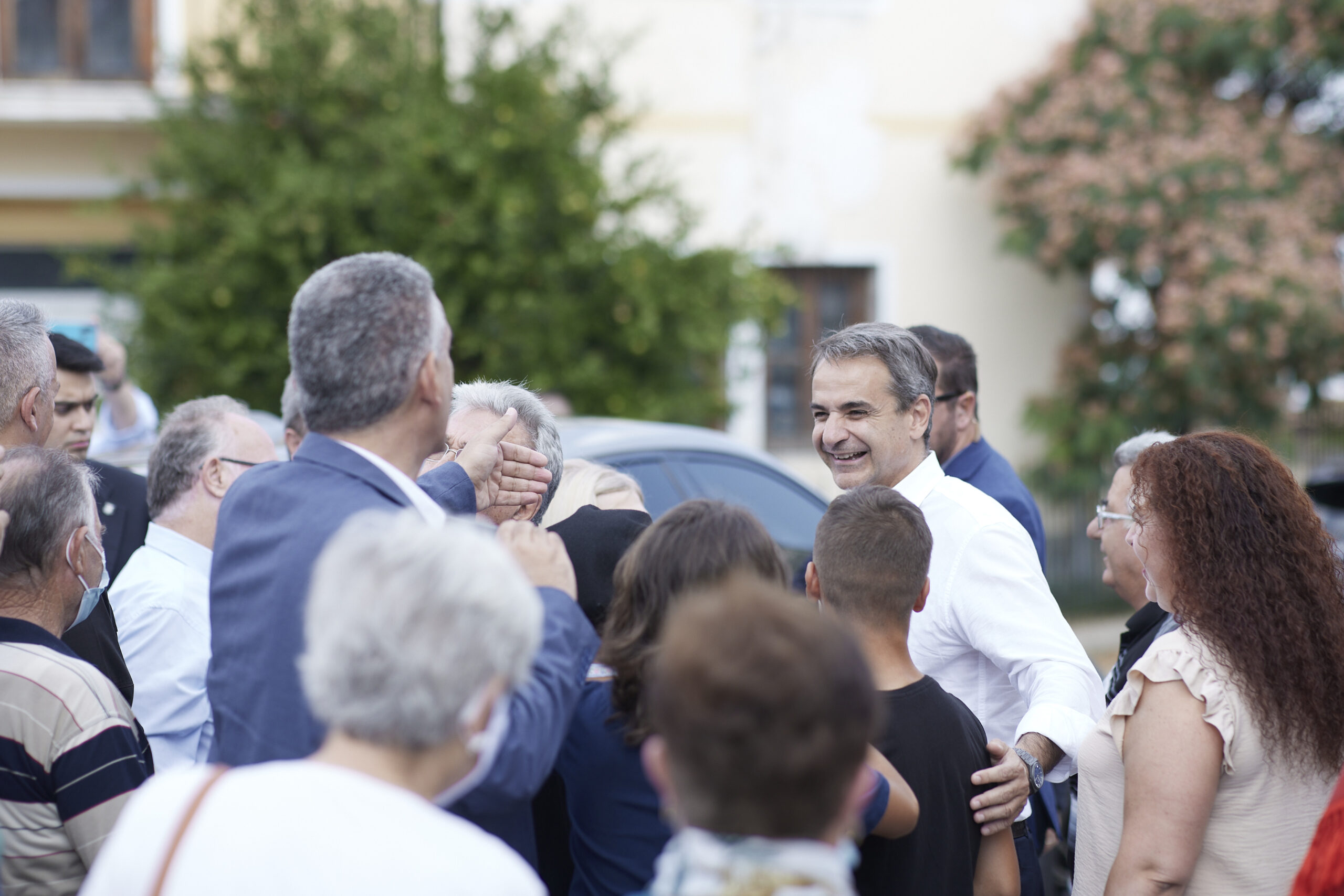 Επίσκεψη του Κυρ. Μητσοτάκη σε περιοχές της Ανατολικής Αττικής