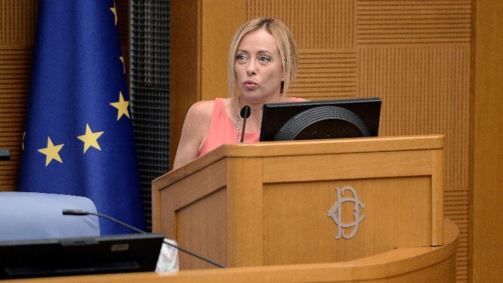 Τζ. Μελόνι: «Θα είμαστε εγγυητές της στήριξης στον ηρωικό αγώνα του ουκρανικού λαού»