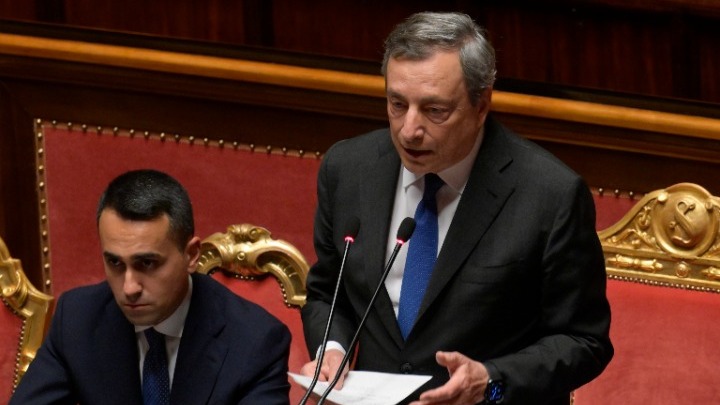 Πέφτει η κυβέρνηση Ντράγκι – Απόψε αναμένεται η παραίτηση του Ιταλού πρωθυπουργού