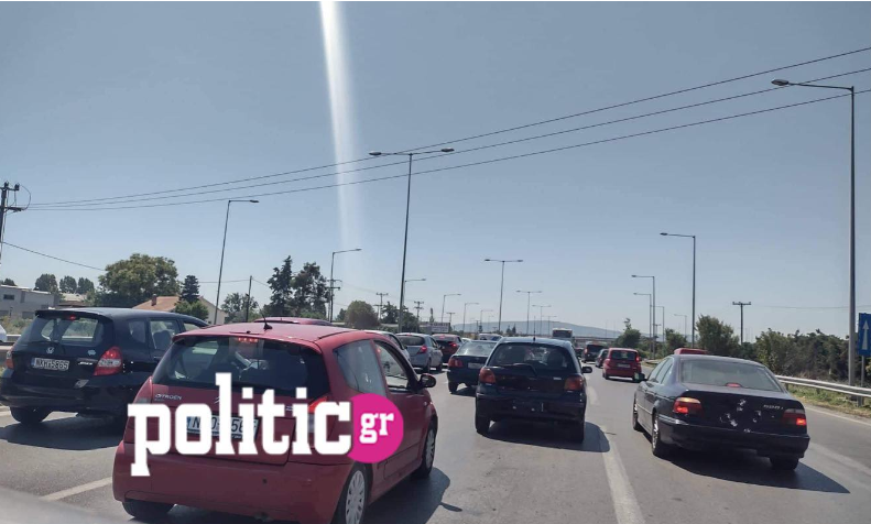 Σε εξέλιξη η έξοδος των Θεσσαλονικέων προς Χαλκιδική για το Σαββατοκύριακο