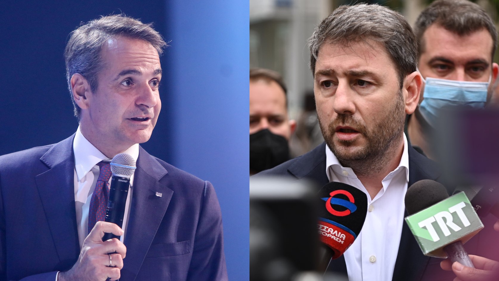 Το πρώτο «άτυπο» ντιμπέιτ Ανδρουλάκη και Μητσοτάκη στο Ευρωπαϊκό Κοινοβούλιο