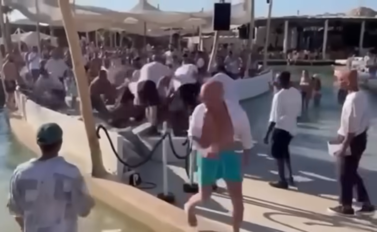 Εικόνες ντροπής στη Μύκονο: Άγριο ξύλο σε beach bar του νησιού – Εμπλέκεται και πρώην επαγγελματίας πυγμάχος