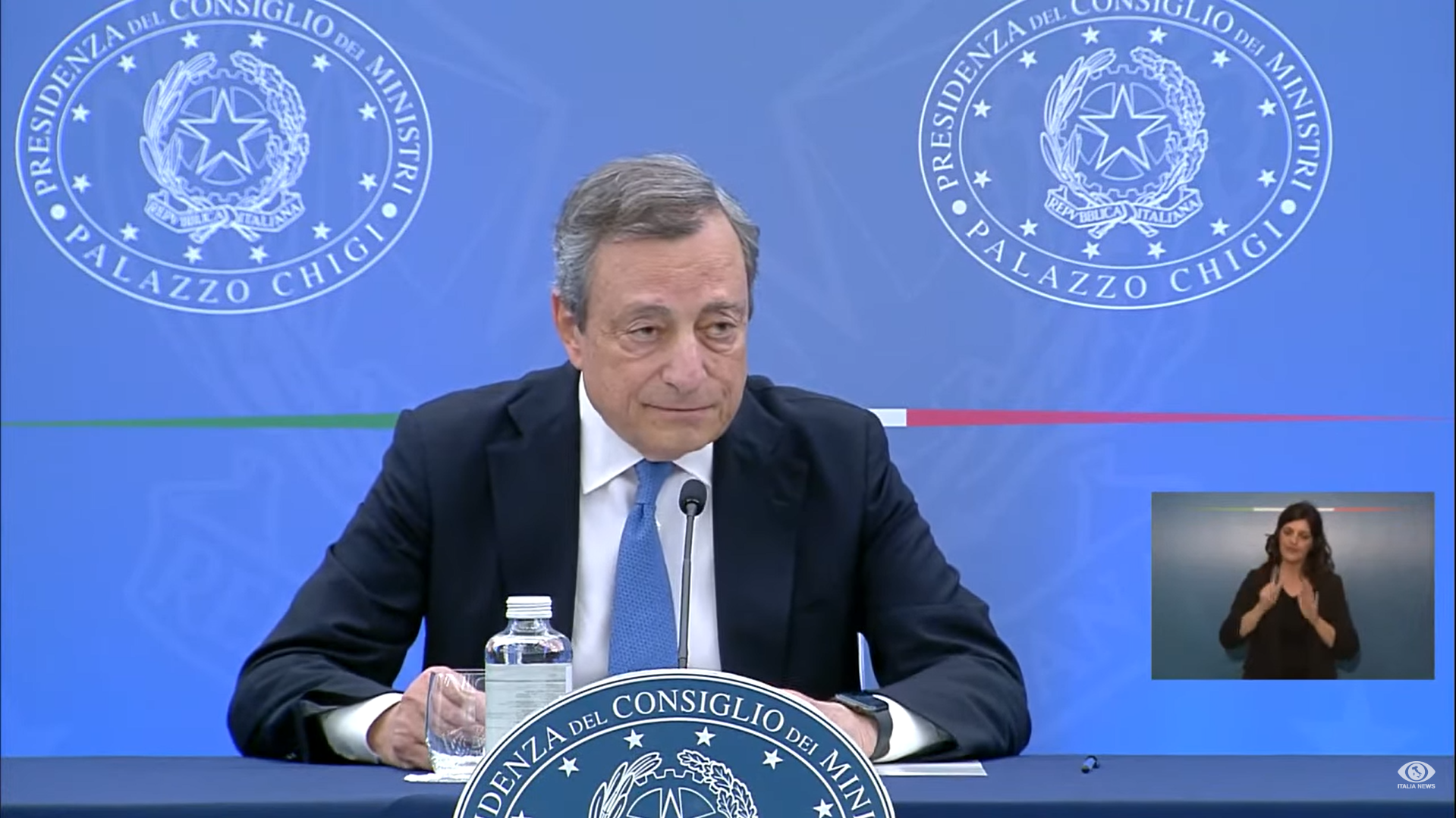 Ντράγκι: «Η κυβέρνηση δεν μπορεί να προχωρήσει με τελεσίγραφα»