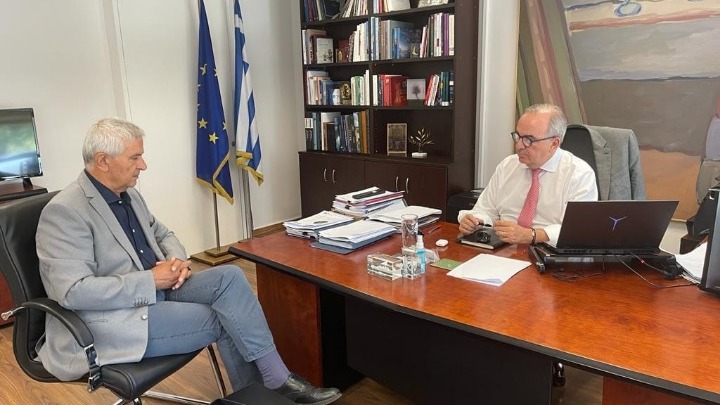 Ν. Παπαθανάσης – Αν. Δημοσχάκης: Συζήτησαν την προοπτική επαναλειτουργίας του εργοστασίου ζάχαρης στην Ορεστιάδα