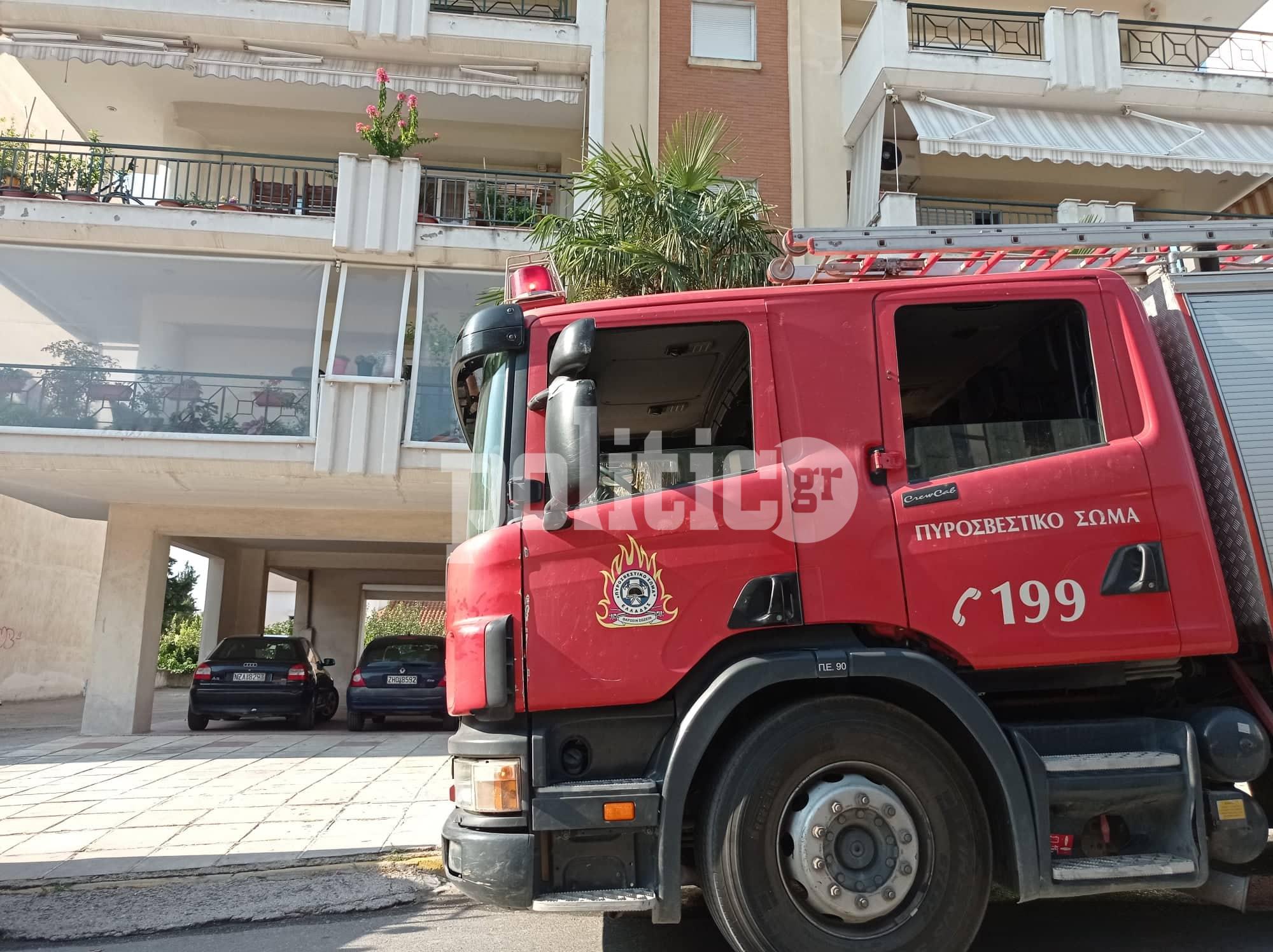 Θεσσαλονίκη: Φωτιά σε διαμέρισμα στην Τούμπα