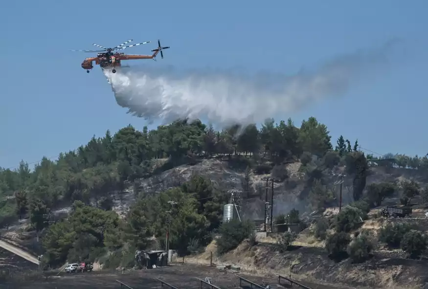 Φωτιά στην Αλεξανδρούπολη: Ήχησε το 112 – Σε ετοιμότητα οι κάτοικοι σε Μελία, Νίψα, Πεύκα και Λουτρό