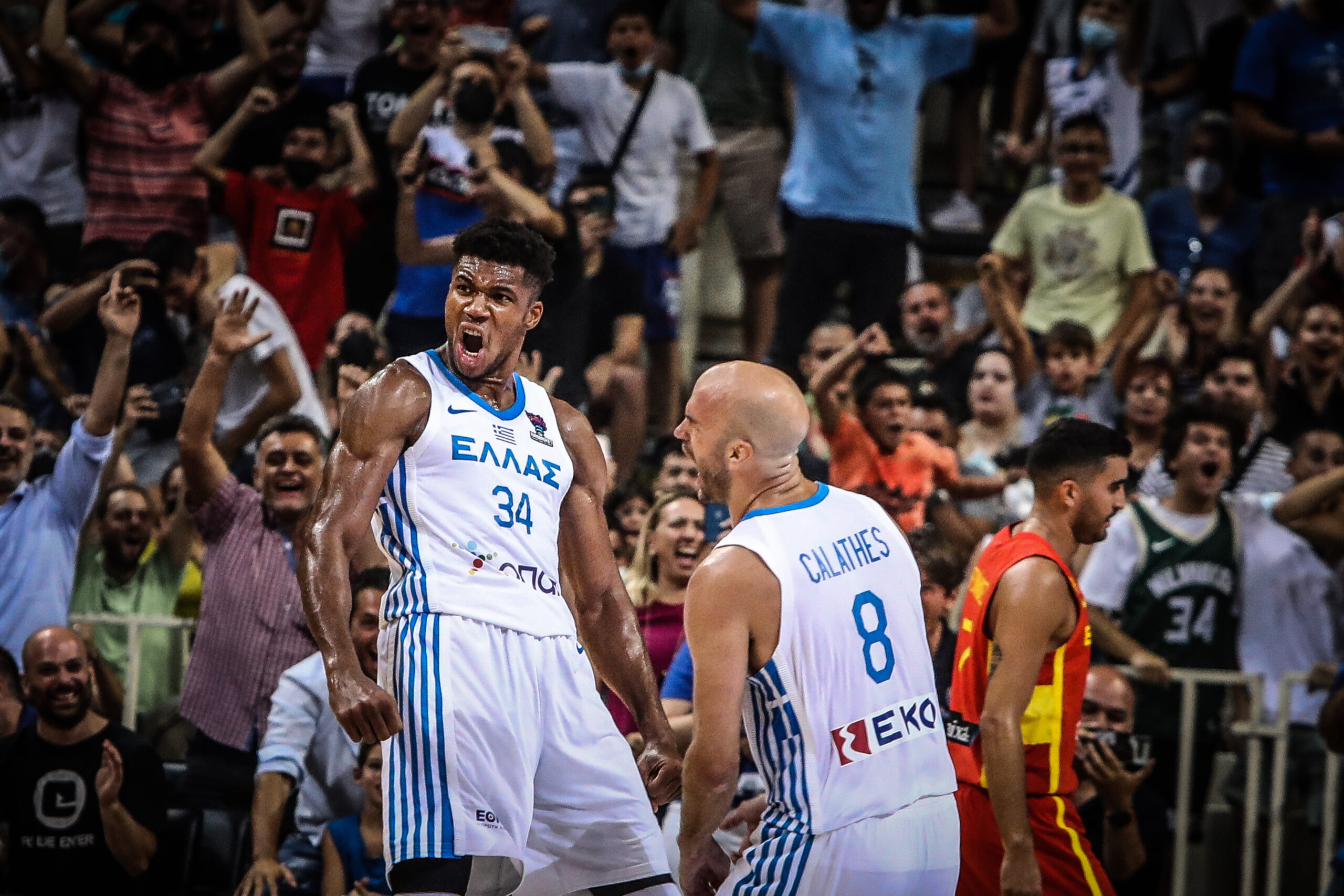 Ελλάδα – Ισπανία 86 – 70: Σόου Γιάννη στο ΟΑΚΑ