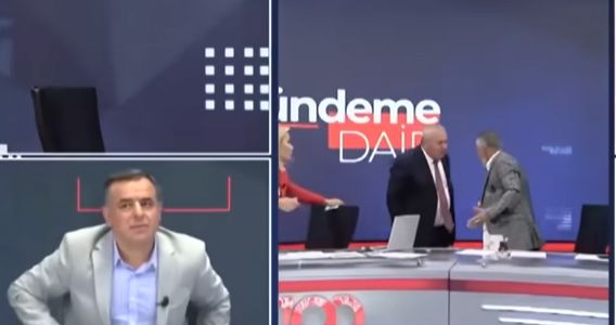 Τουρκία: Άγριος ξυλοδαρμός δημοσιογράφου από βουλευτή on air (vid)