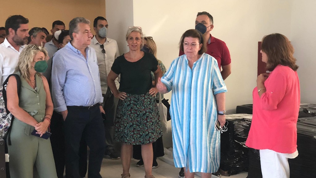 Στο υπό ανακαίνιση μουσείο του Αγίου Νικολάου η Λίνα Μενδώνη
