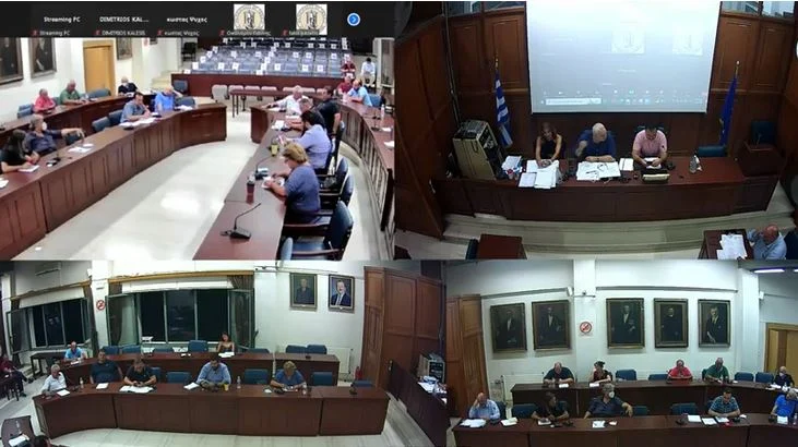 Τρίκαλα: Πανικός στο δημοτικό συμβούλιο – «Σταμάτα να λες μ@@@@@ες» (vid)