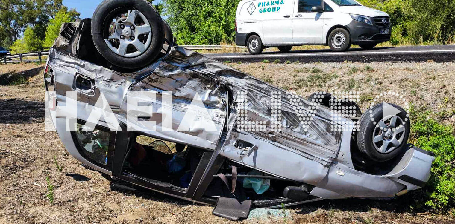 Ζαχάρω: Πλαγιωμετωπική σύγκρουση οχημάτων – Τραυματίστηκαν οι επιβαίνοντες