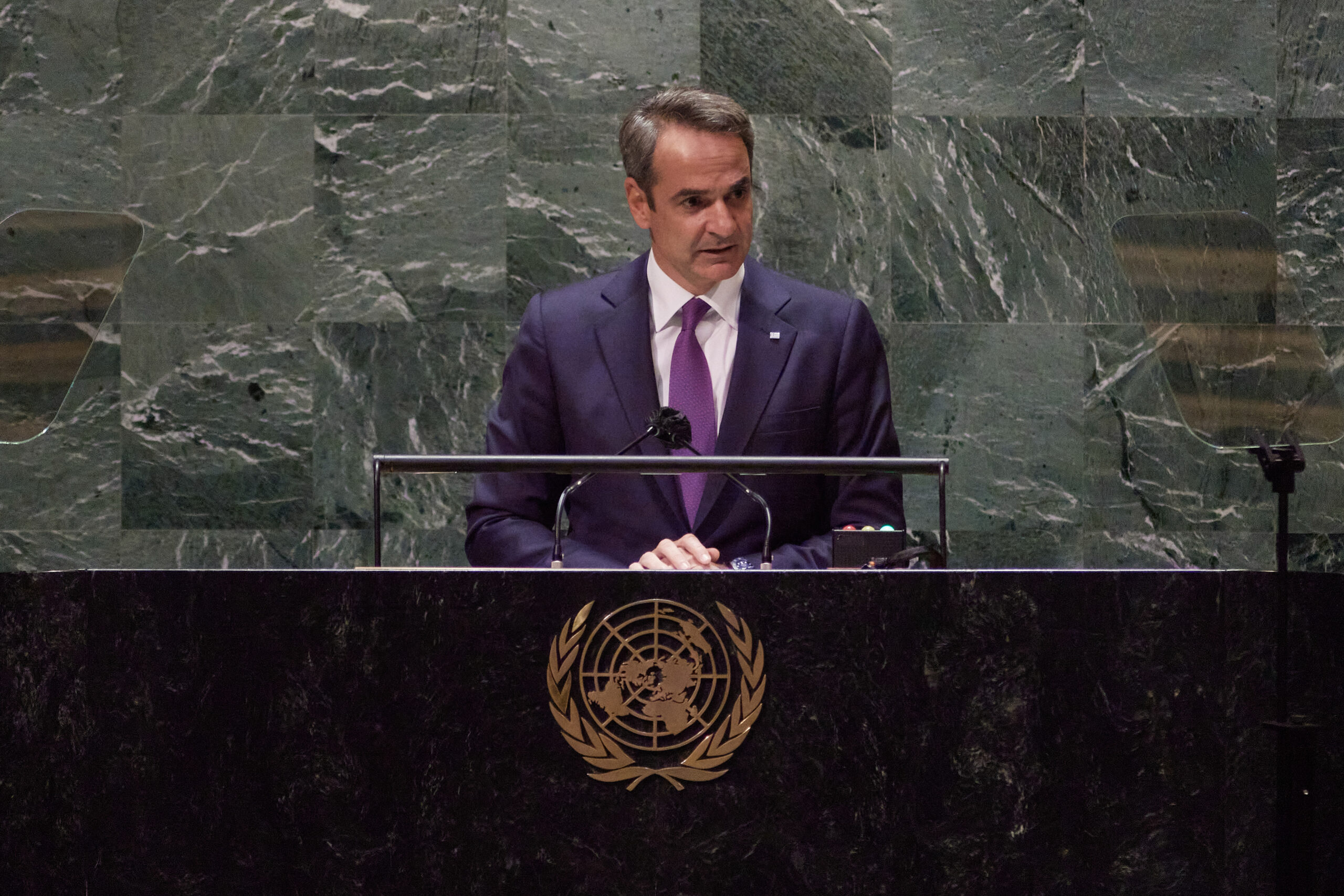 ΟΗΕ: Ο Μητσοτάκης στην τελετή του Μπάιντεν – Συναντήσεις με τον Βασιλιά της Ιορδανίας και τον ΥΠΕΞ του Ισραήλ