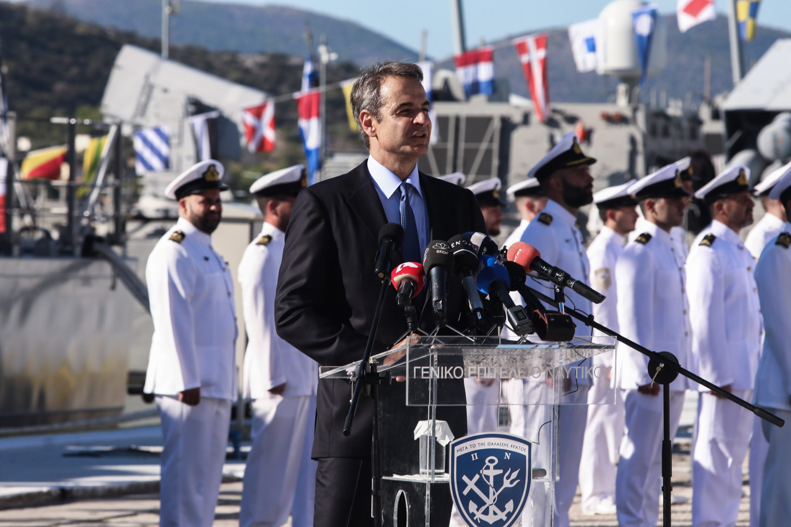 Μητσοτάκης: Όποιος παραβιάζει τα σύνορα τιμωρείται – Τα σύνορά μας έχουν χρώμα γαλάζιο