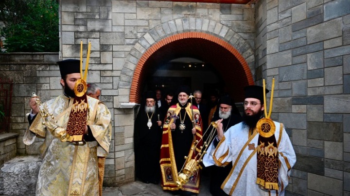 Αρχιεπίσκοπος Ελπιδόφορος: «Είναι ένα θαύμα η επιστροφή του κλεμμένου κειμηλίου στη Μονή Εικοσιφοίνισσας»