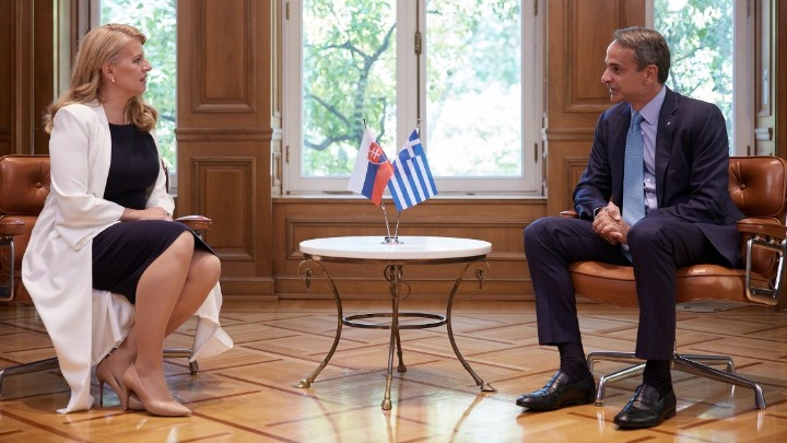 Μητσοτάκης – Τσαπούτοβα: Έχουμε την υποχρέωση να αντιμετωπίσουμε σε ευρωπαϊκό επίπεδο το αυξανόμενο κόστος της ενέργειας (vid)