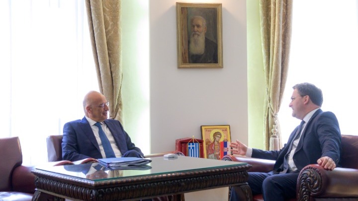 Ν. Σελάκοβιτς: «Η Σερβία υποστηρίζει με συνέπεια την εδαφική ακεραιότητα της Ελλάδας τόσο στη στεριά όσο και στη θάλασσα»
