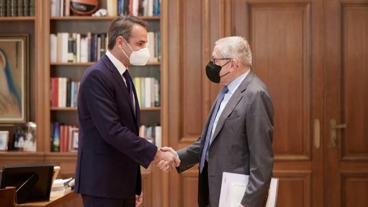 Συνάντηση του πρωθυπουργού Κυρ. Μητσοτάκη με τον Κλάους Ρέγκλινγκ αύριο