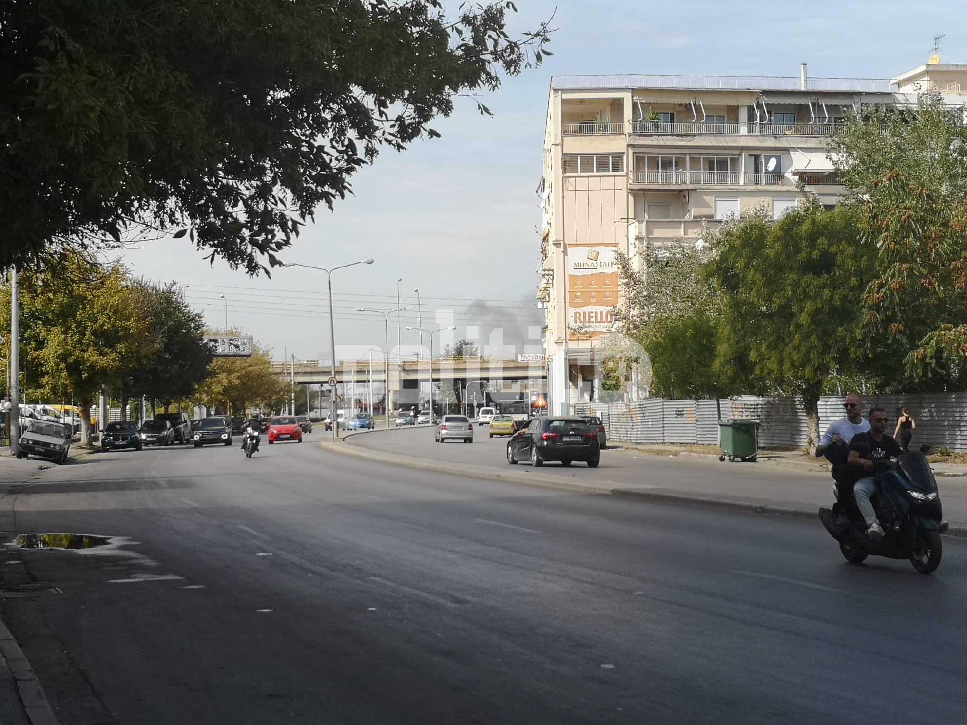 Συναγερμός στην Πυροσβεστική για καπνό στη δυτική Θεσσαλονίκη (pics)