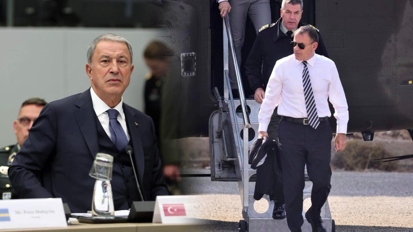 Τετ-α-τετ Παναγιωτόπουλου – Ακάρ αυτήν την ώρα  στο περιθώριο της Συνόδου υπουργών του ΝΑΤΟ