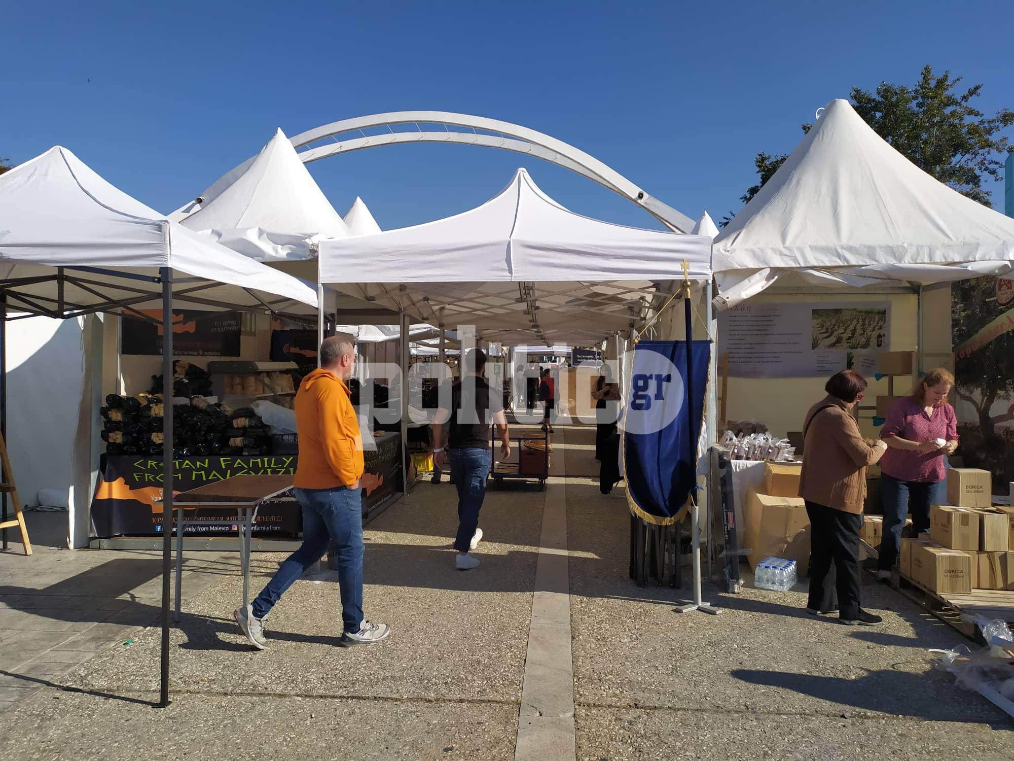 Θεσσαλονίκη: Άρχισε η 29η έκθεση κρητικών προϊόντων στον χώρο της ΔΕΘ