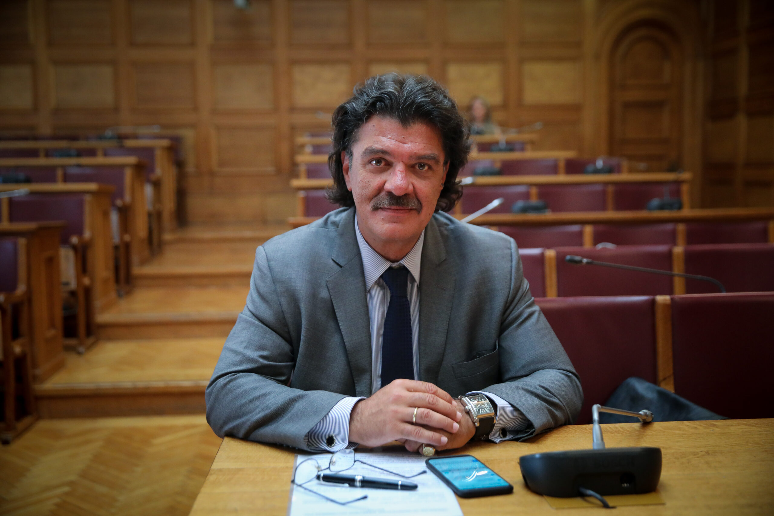 Διεγράφη από τη Νέα Δημοκρατία ο βουλευτής Ανδρέας Πάτσης