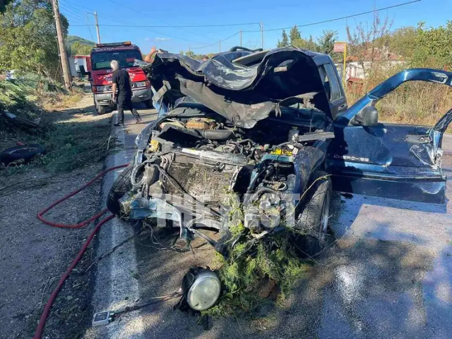 Αχαΐα: Τροχαίο ατύχημα με εγκλωβισμό ηλικιωμένου ζευγαριού