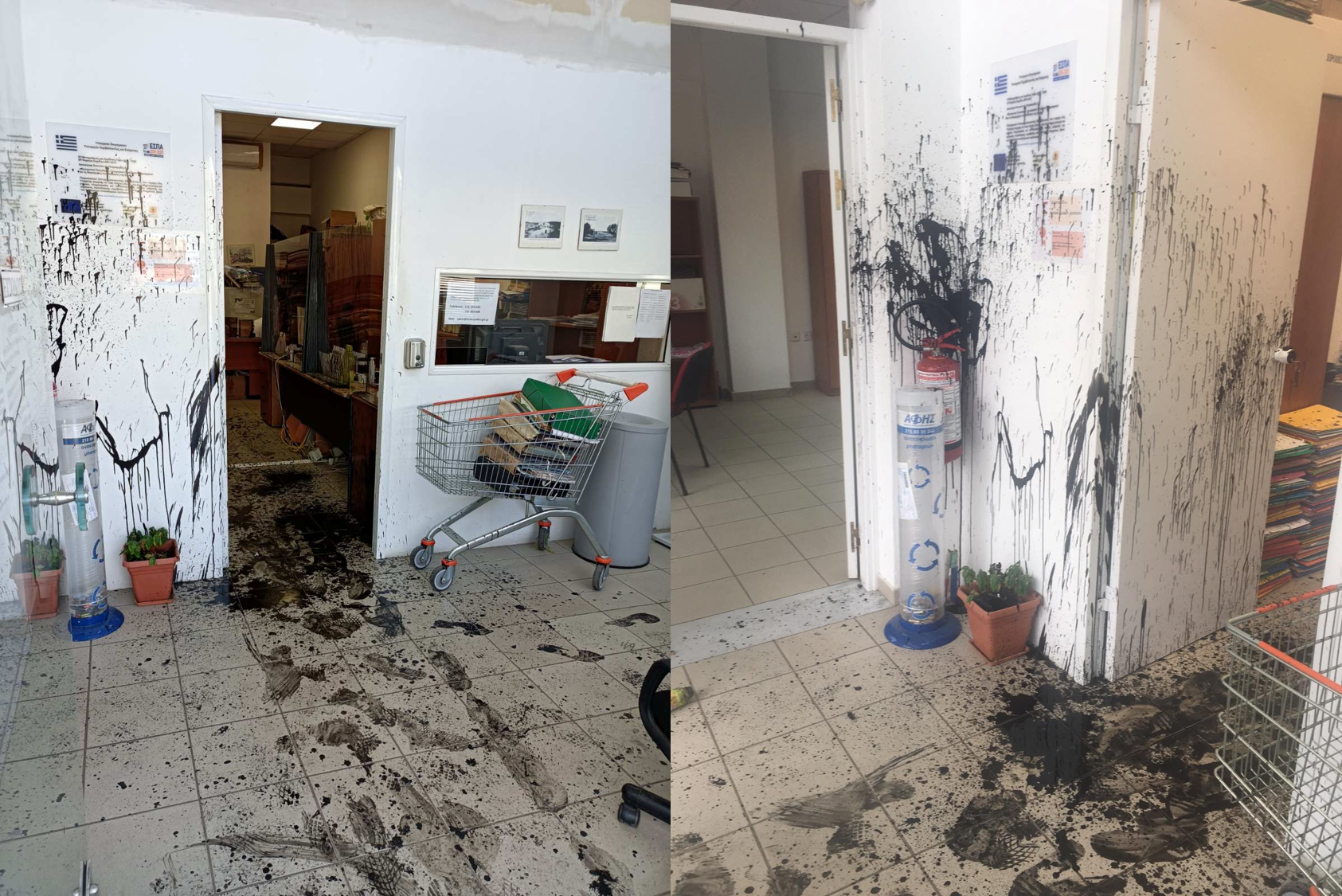 Άγνωστος πέταξε χημική ουσία σε υπαλλήλους του Δήμο Παλλήνης – Του είχε πιστωθεί πρόστιμο για παράβαση