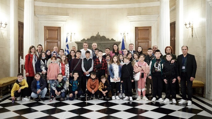 Συνάντηση Κυρ. Μητσοτάκη με μαθητές μειονοτικών σχολείων Ροδόπης (vid)