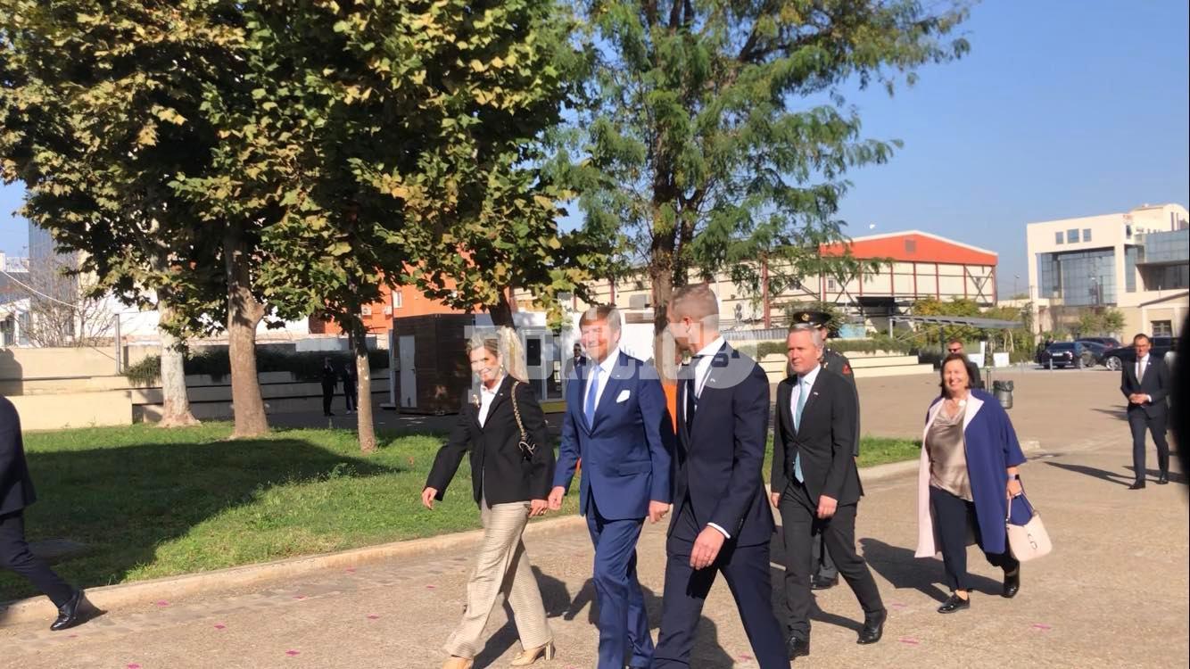 Θεσσαλονίκη: Το βασιλικό ζεύγος της Ολλανδίας στο “Labattoire” για συζητήσεις στην αγροτική ανάπτυξη (pics & vid)