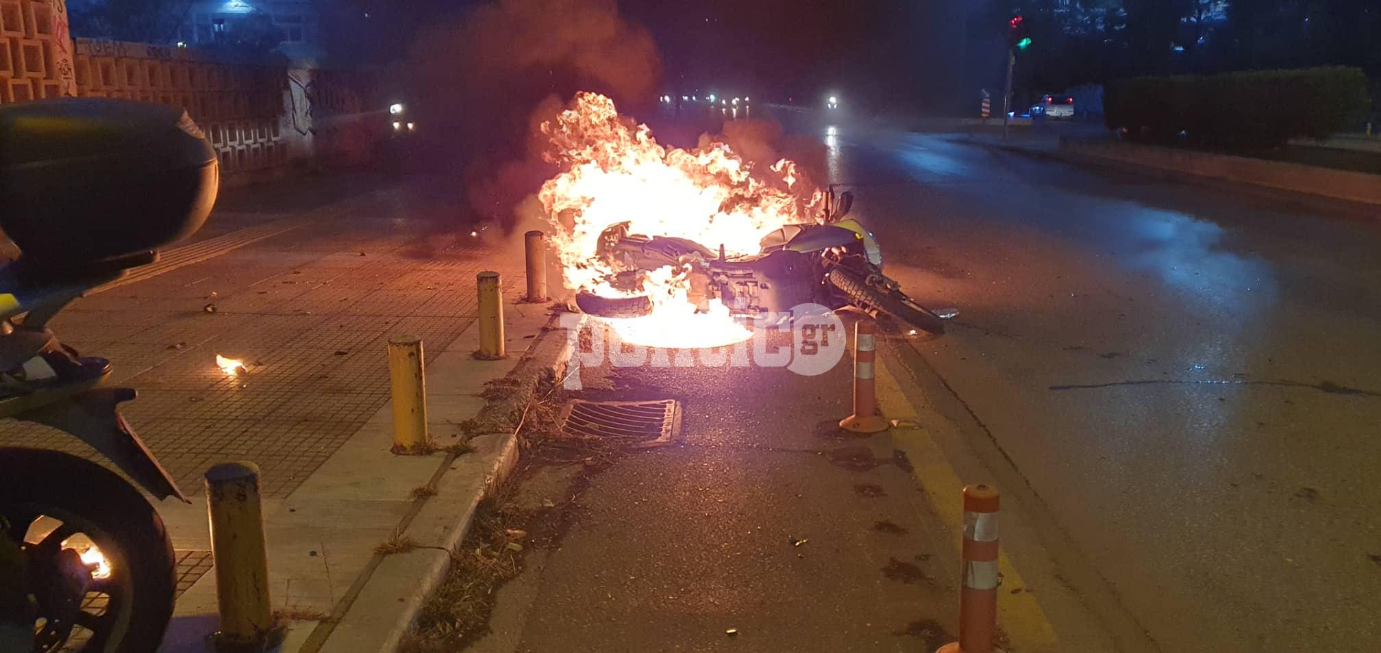 Θεσσαλονίκη: Επτά προσαγωγές για την εκτόξευση μολότοφ πριν την έναρξη της πορείας για το Πολυτεχνείο
