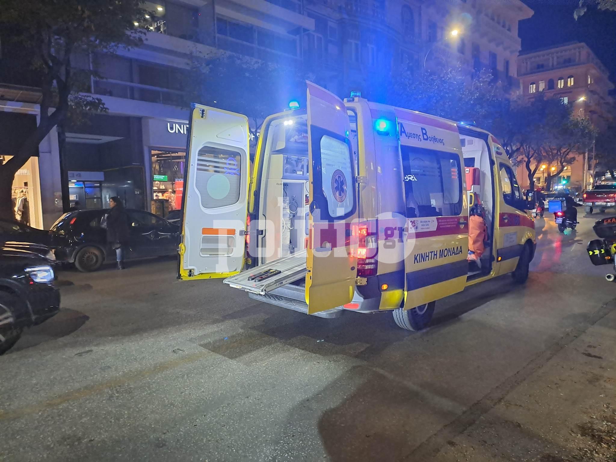 Θεσσαλονίκη: Άνδρας έπεσε στο κενό από τον 6ο όροφο (pics)