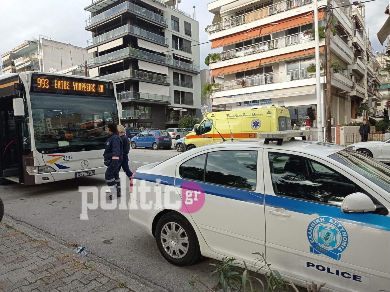 Θεσσαλονίκη: Οδηγός του ΟΑΣΘ δέχτηκε μπουνιά στο μάτι – “Με χτύπησε κι έφυγε”