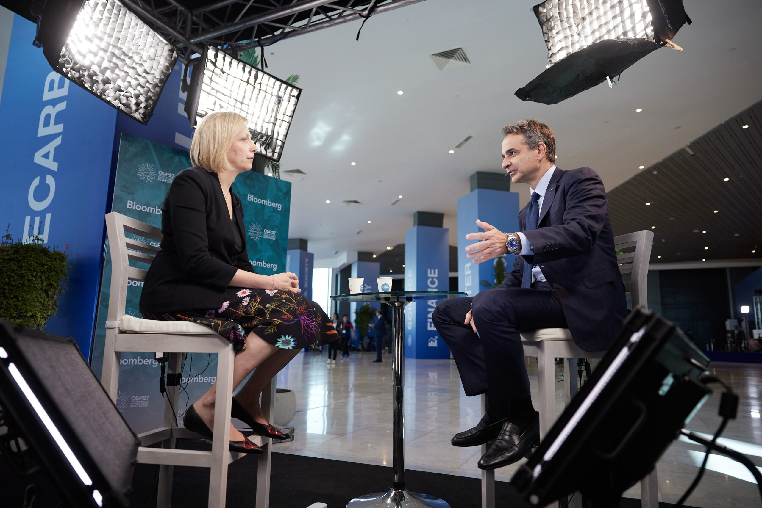 Μητσοτάκης στο Bloomberg: «Η Ελλάδα θα είναι η πρώτη χώρα στην Ευρώπη που θα απαγορεύσει τις παράνομες παρακολουθήσεις»