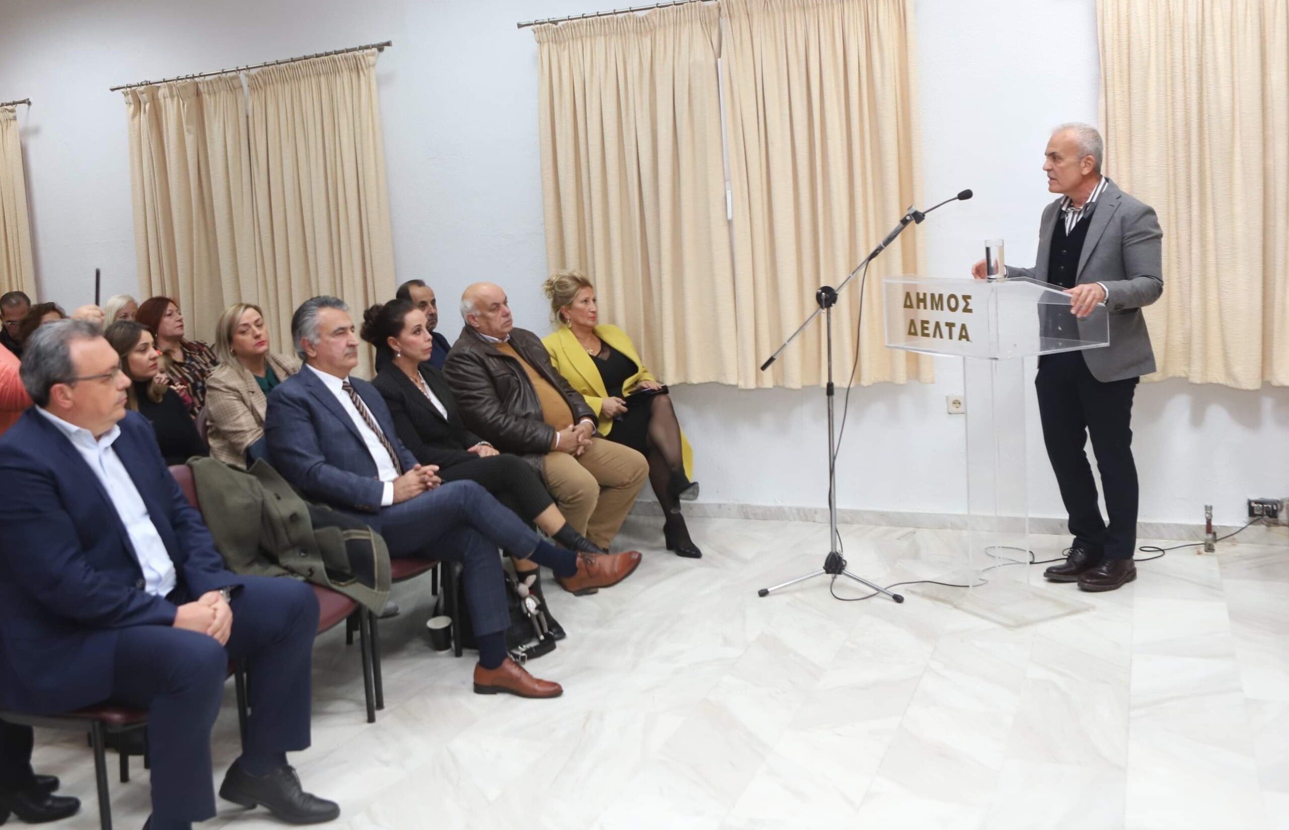 Με μεγάλη επιτυχία πραγματοποιήθηκε η εκδήλωση για τη ενδοοικογενειακή βία στον Δήμο Δέλτα