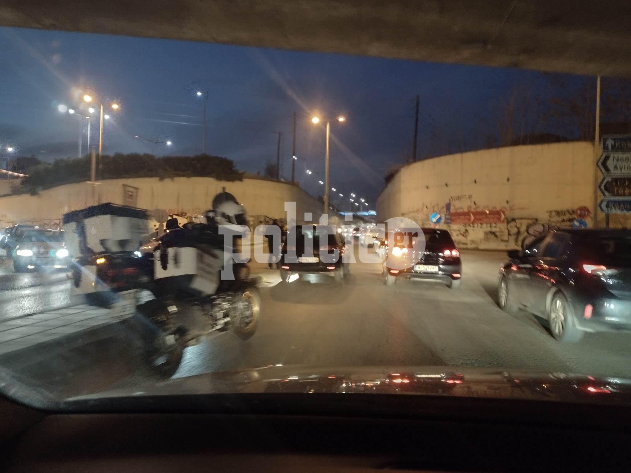 Τροχαίο ατύχημα στην ανατολική Θεσσαλονίκη – Μόνο υλικές ζημιές