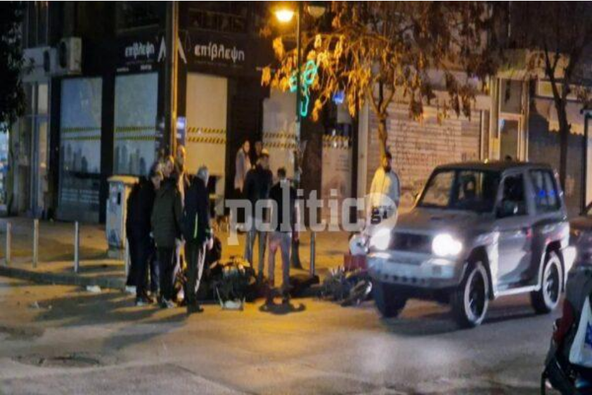 Θεσσαλονίκη: Τροχαίο στην ανατολικά της πόλη με δύο μηχανές – Υπάρχουν τραυματίες (pics)