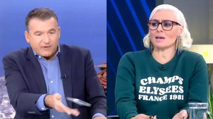 Ένταση με Γιώργο Λιάγκα και Άρια Καλύβα: «Είναι η δεύτερη φορά που μου το λες, δεν στο επιτρέπω»