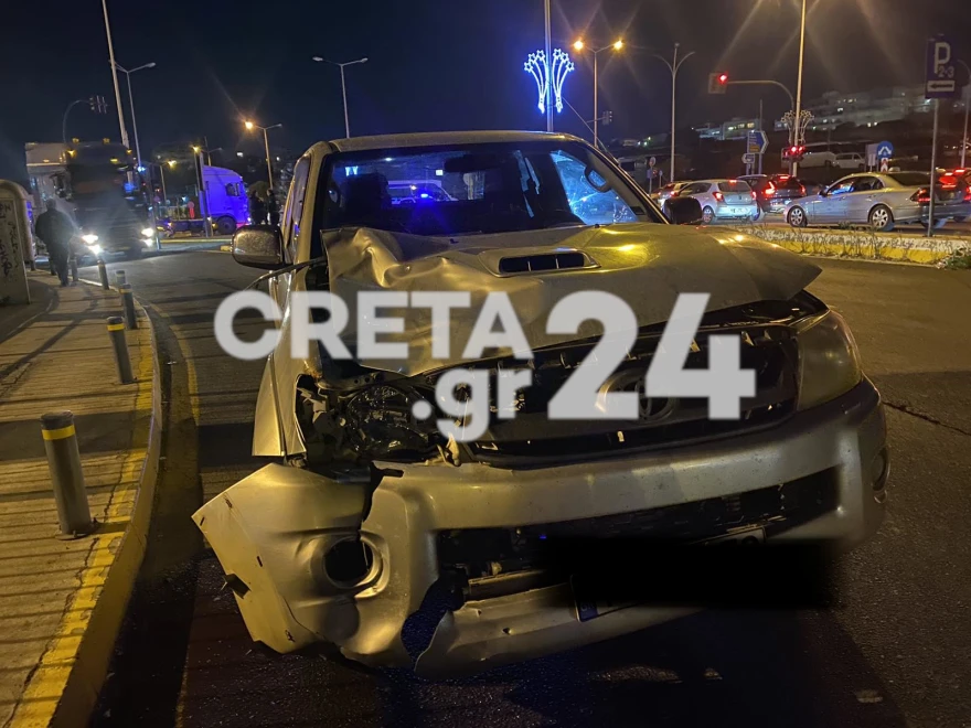 Κρήτη: Τροχαίο στο Ηράκλειο – Νεκρός ένας 65χρονος