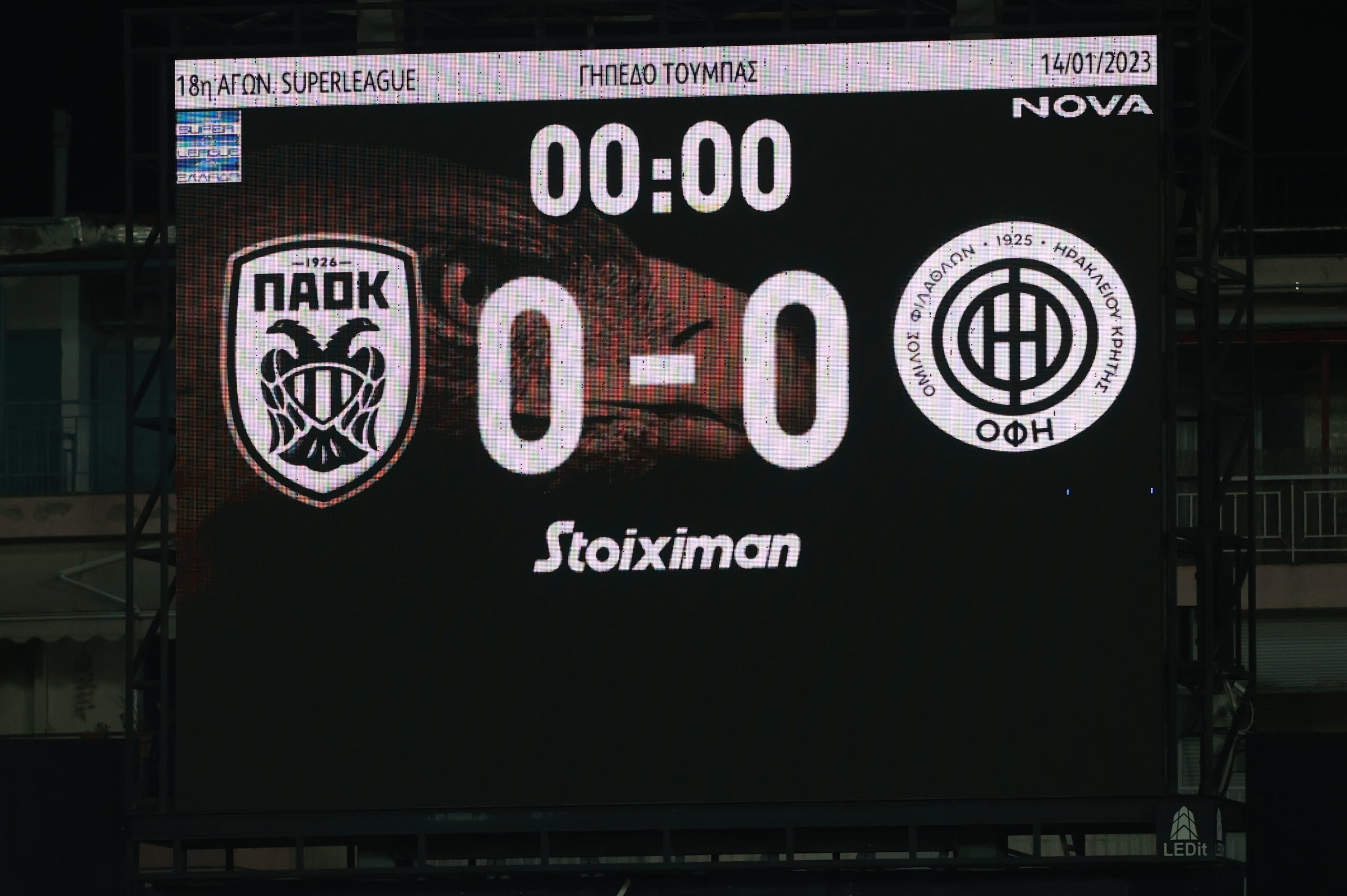 ΠΑΟΚ – ΟΦΗ 0 – 0: Λευκή ισοπαλία στην Τούμπα
