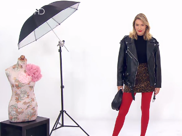 Το ιδανικό Look για να είσαι trendy με χρωματιστό καλσόν το απόγευμα (vid)