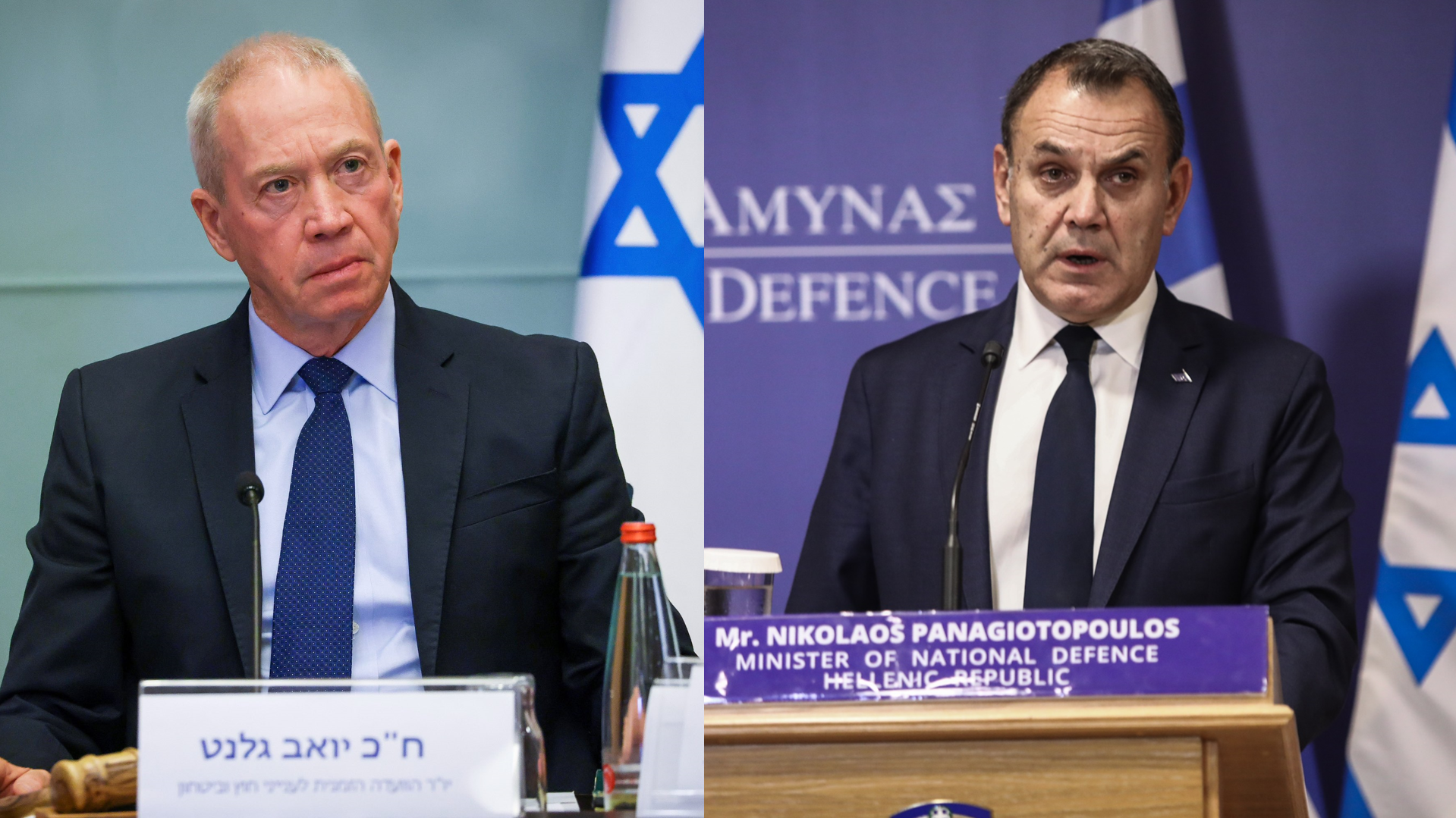 Τηλεφωνική επικοινωνία Παναγιωτόπουλου με τον Ισραηλινό ομόλογό του – Στο «τραπέζι» η ανατολική Μεσόγειος