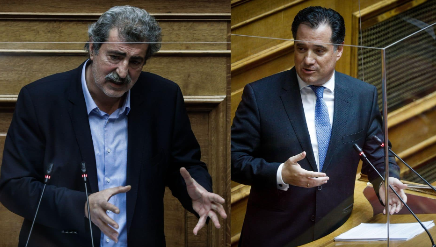 Καυγάς πεζοδρομίου Γεωργιάδη – Πολάκη στη Βουλή: «Είσαι Ρανταπλάν με τα λεφτά του Καλογρίτσα» – «Λαδέμπορα τρέμεις τη φυλακή»