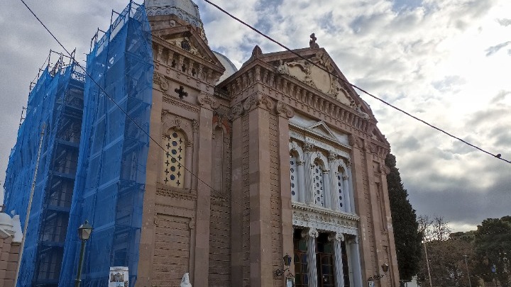 Μυτιλήνη: Εργασίες αποκατάστασης στον Ναό του Αγ. Θεράποντα, μνημείο σύμβολο της πόλης