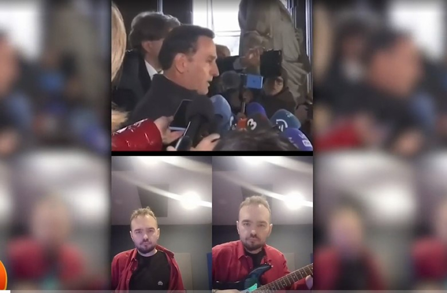 «Ζαμέ Κορωπί»: Viral τραγούδι με τα γαλλικά του Μιχάλη Δημητρακόπουλου (vid)